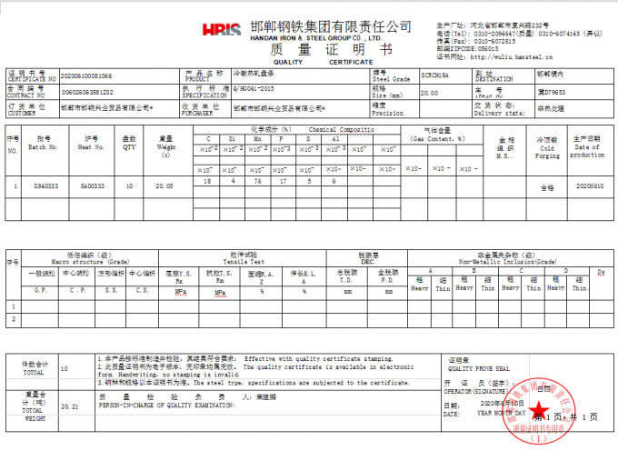 BS EN ISO13918 ML18AL M10 đến M25 neo nêm địa chấn 2
