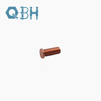 Copper Plated Welding M3 Stainless Steel Hex Head Bolts Din hex flange bolt